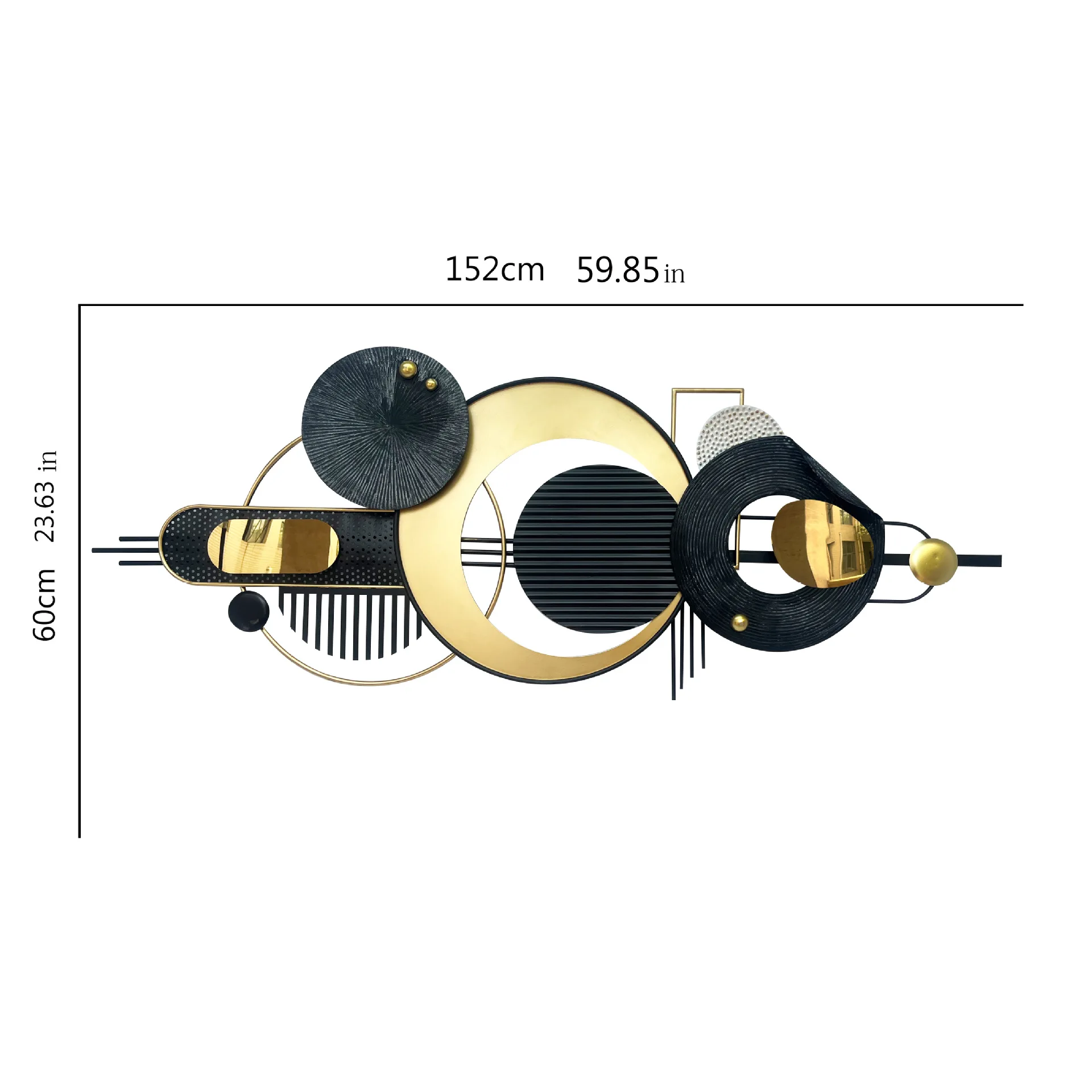 Nordic simple clock living room new Italian clock wall living room modern entrance Internet celebrity wall