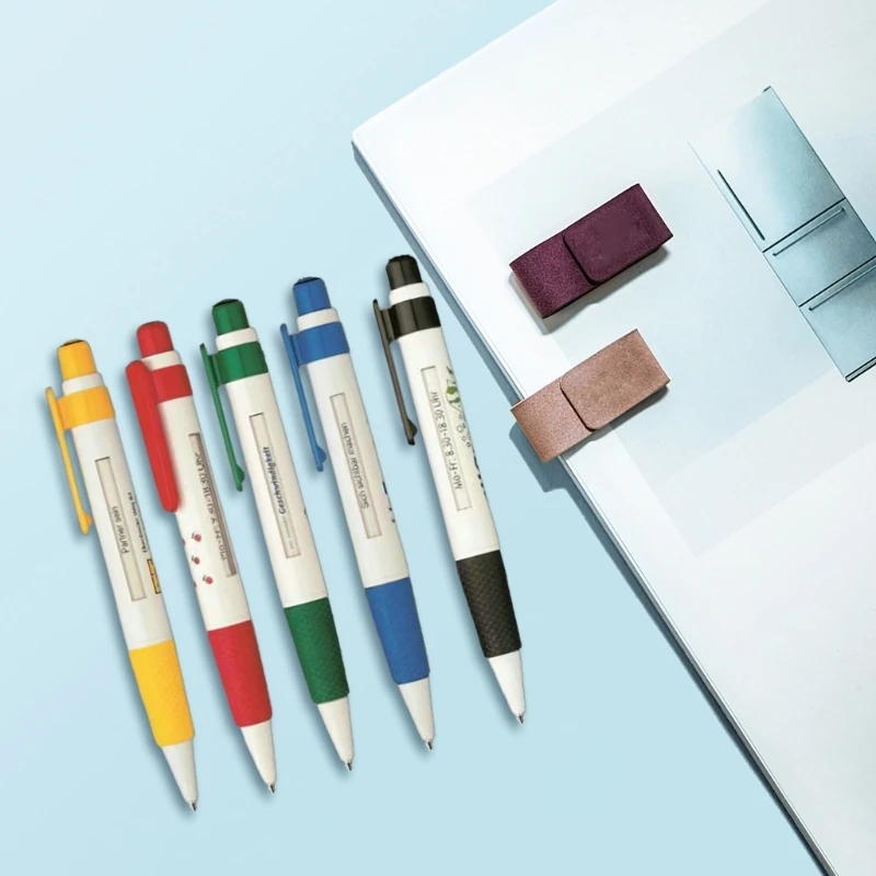 Шариковая ручка с окном для прокрутки сообщений, канцелярские принадлежности для письма