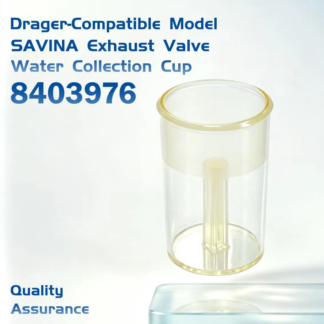 8403976 Exhalation Valve Water Collection Cup For Drager Savina