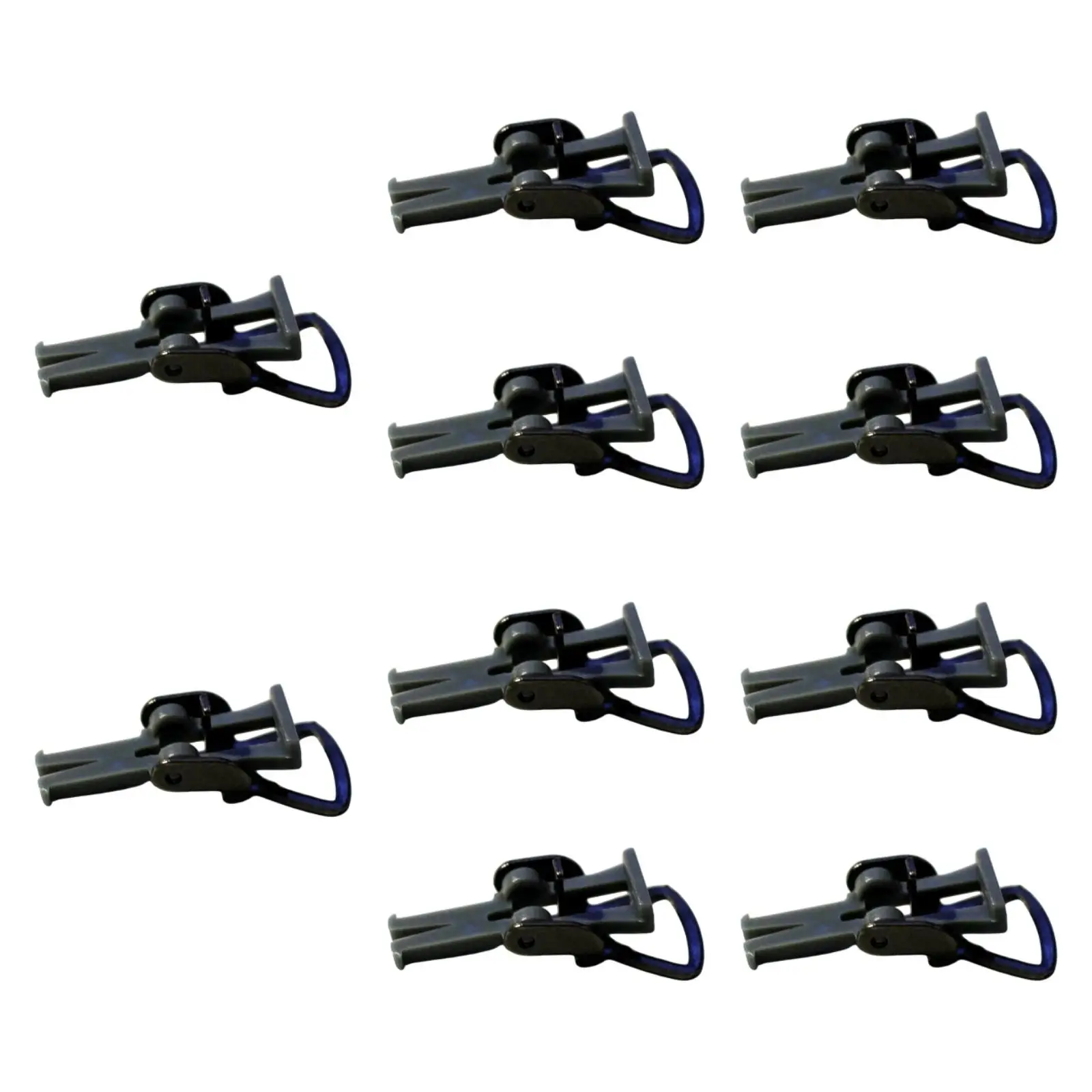 HO Scale Model Train Coupler Hooks 10 Pack for Locomotive Freight Car Passenger Car DIY Upgrade