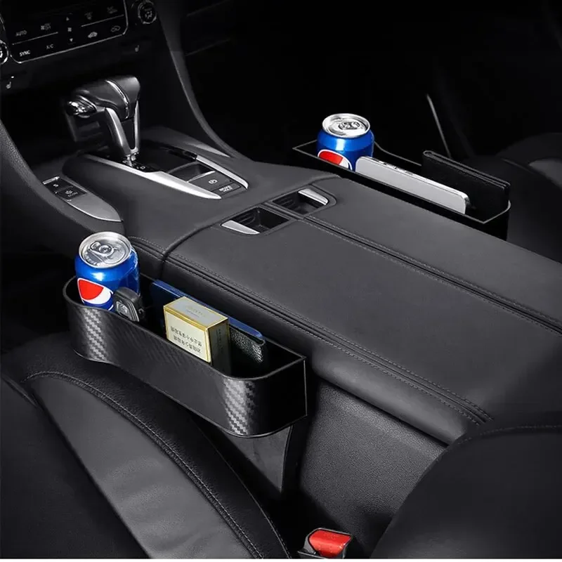 (2pcs)Car Storage Box Interior Products Seat Center Console Gap Storage Box Cup Holder Car Gap Storage Box Sorting Box image 4