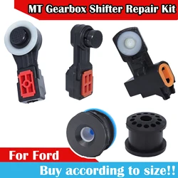 For Ford Focus 2 Fiesta MK5 Ka MT Gearbox Shifter Repair Kit Cable Linkage End Bush Connector Selector Lever Control Joint Body