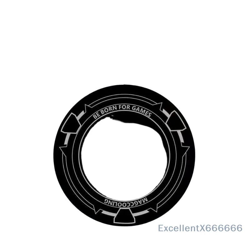 6cm Round Metal Plate Ring Sticker Adhesive Iron Sheet for Magnetic Car Phone Holder Pad Mount Accessories