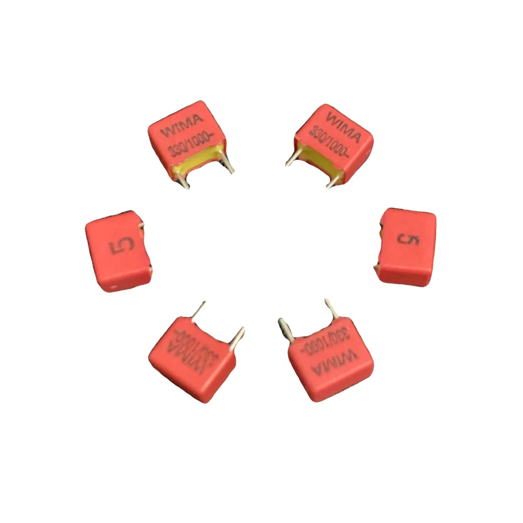 

10PCS/New Weimar Capacitor FKP2 1000V 0.00033UF 1000V 331 330PF Foot Distance 5