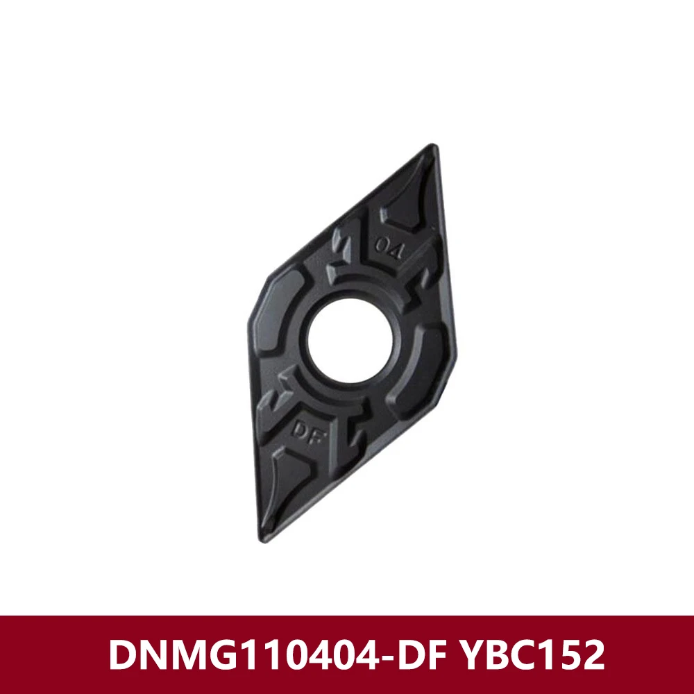 DNMG331-DF DNMG110404-DF YBC152 Original DNMG110404 DNMG 110404 DF Carbide Inserts For Steel DNMG1104 CNC Lathe Cutter Tools