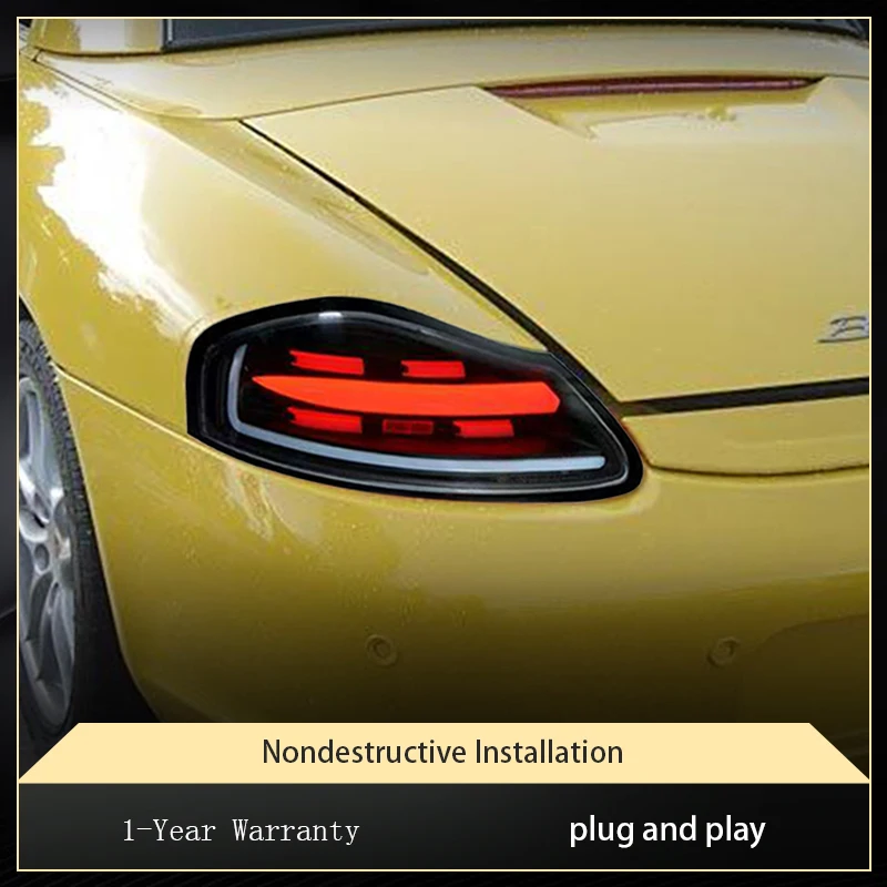

Стайлинг автомобиля для Porsche Boxster 986 1997-2004 гг., задний фонарь DRL, светодиодные стоп-сигналы, авто дневные ходовые огни, аксессуары