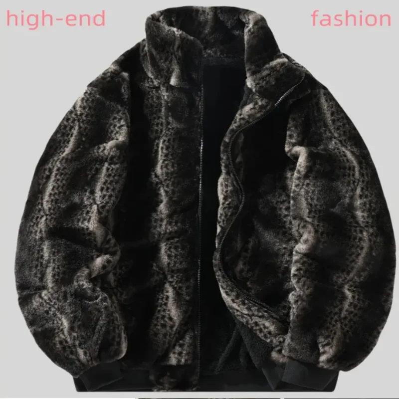 

Cross border exclusive European size stand up collar fleece cotton jacket casual jacket solid color plus fleece cardigan woolen