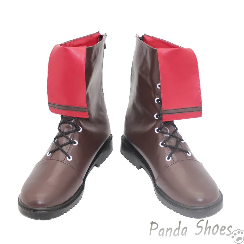 Blu Archivio Akashi Junko Scarpe Cosplay Gioco Anime Cos Stivali lunghi Comic Costume Cosplay Scarpe Prop per Con Festa di Halloween
