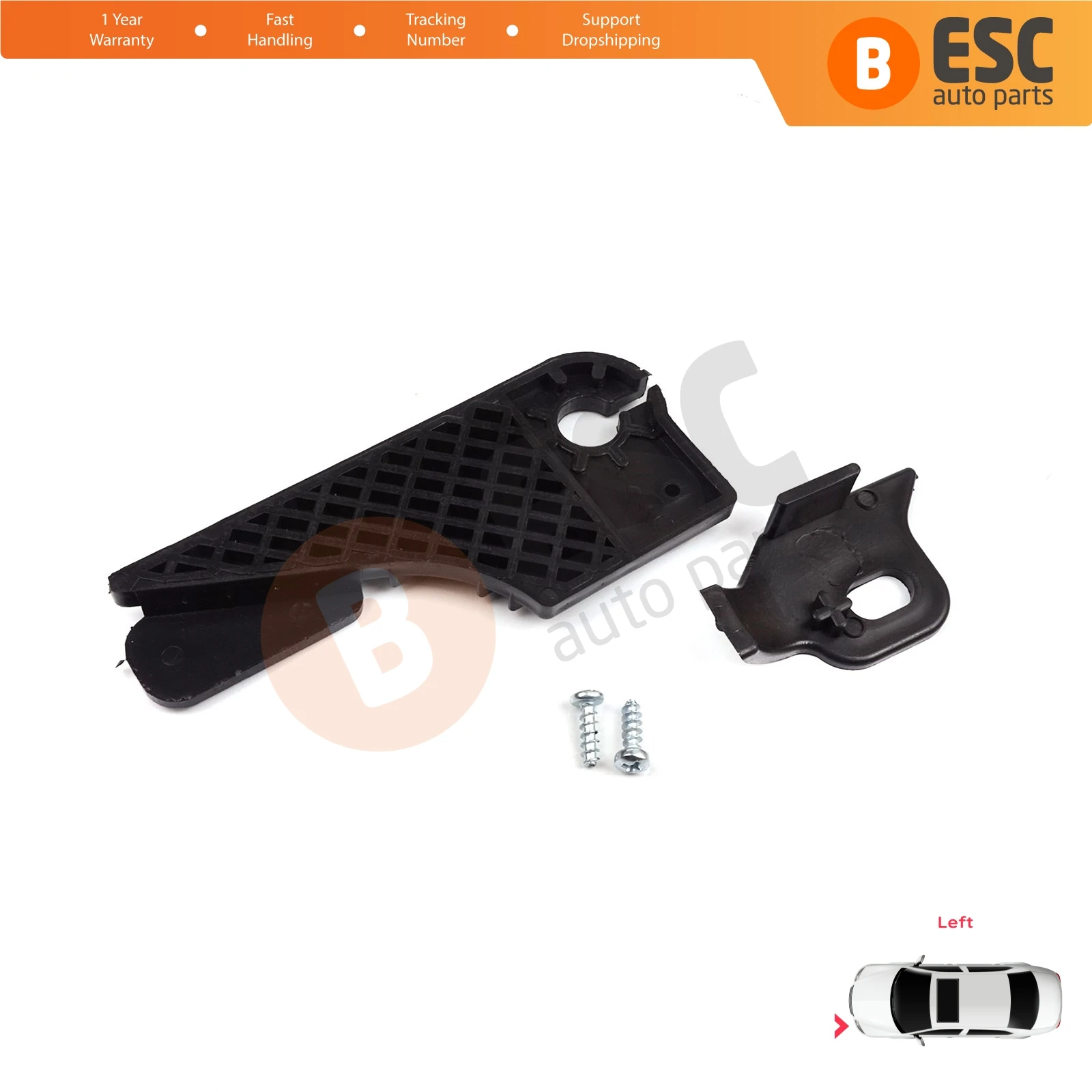 EHL548 Car Headlight Headlamp Housing Repair Mount Holder Bracket Tab Clips Left for Ford Focus C346 MK3 2010-2017 BM5113W030