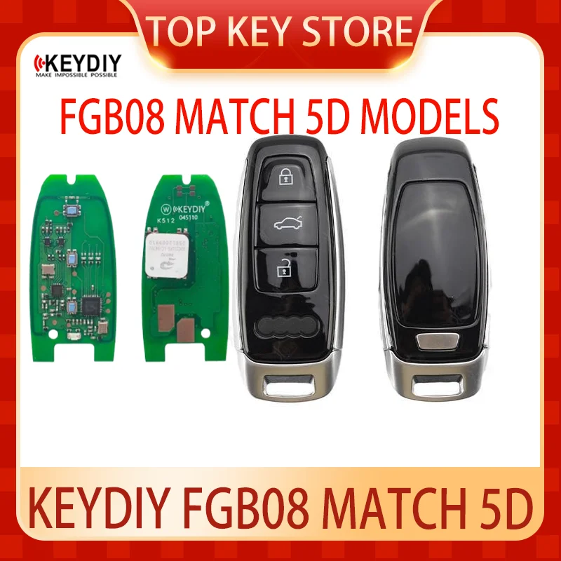KEYDIY KD FGB08 Built-in Low-end 5C 5D Program Smart Key Without UWB Match 5C 5D Models Support ID Modification
