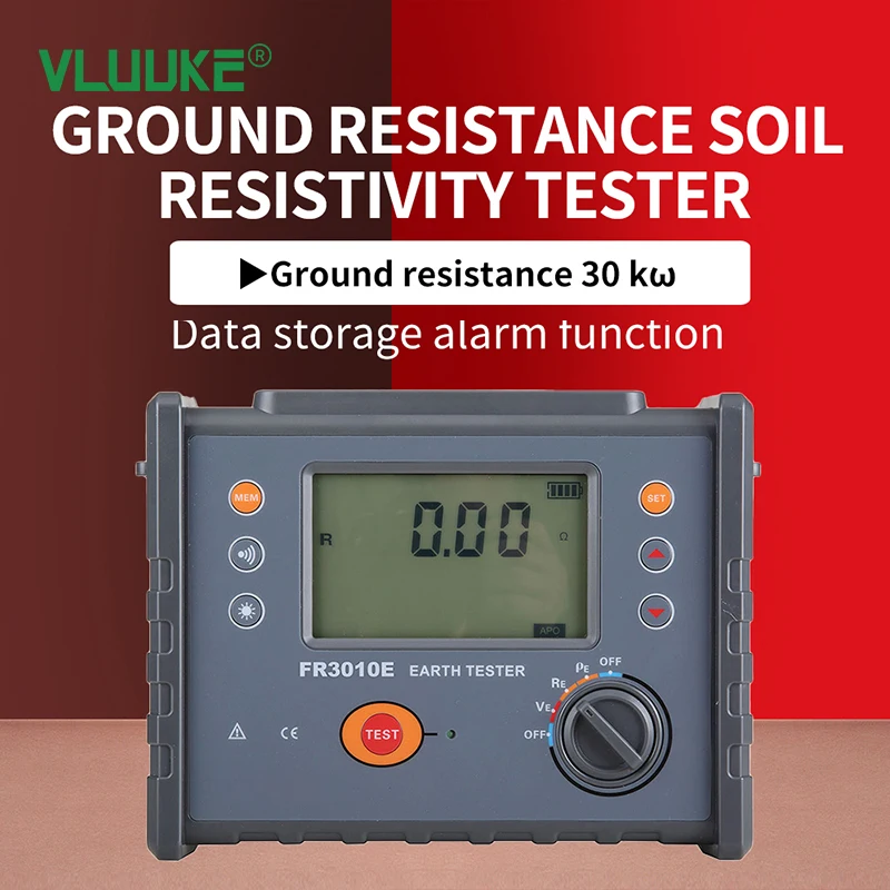 VLUUKE FR3010E Ручной тестер сопротивления изоляции