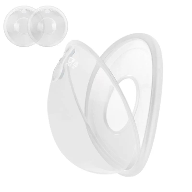2PCS-4PCS  Wearable Milk Saver for Breastfeeding Manual Breastmilk Collector Silicone Breast Shell Milk Collection Cup