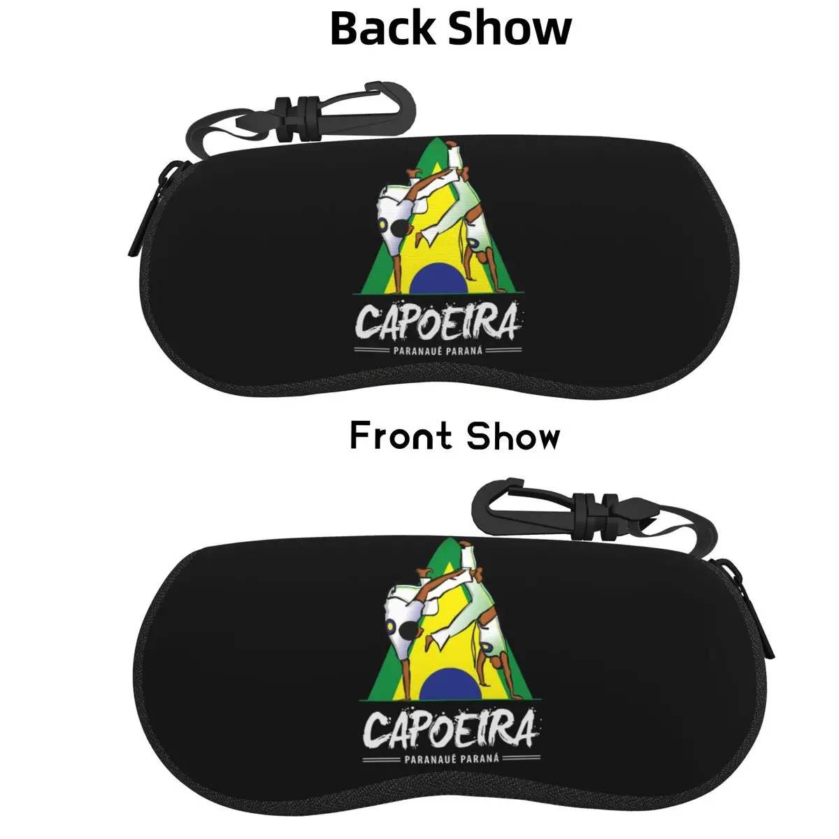 

Чехол для очков Capoeira Paranaue, портативная коробка для солнцезащитных очков, женская и мужская мягкая сумка для очков, сумка