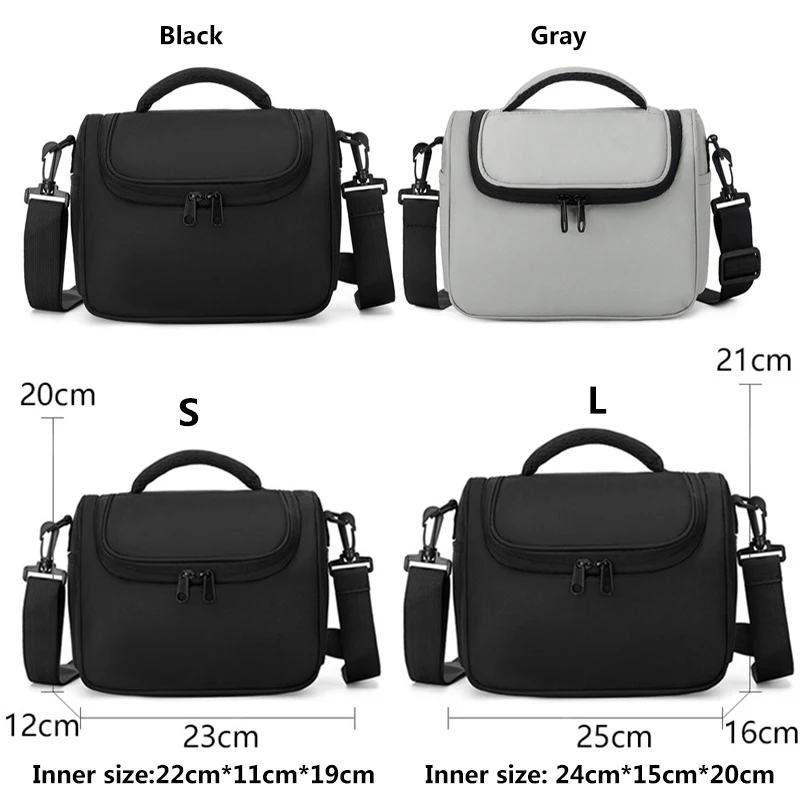 New Portable Lightweight Photography Shoulder Bag Handbag for Canon Nikon Sony SLR Cameras Accessories