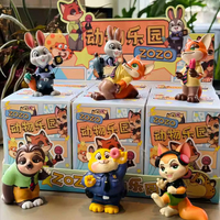 2025 Zootopia 2: Rise of the Non-Mammalians Figure Disney Zootropolis Movie Nick Wilde Judy Hopps Model Toy Kids Birthday Gift
