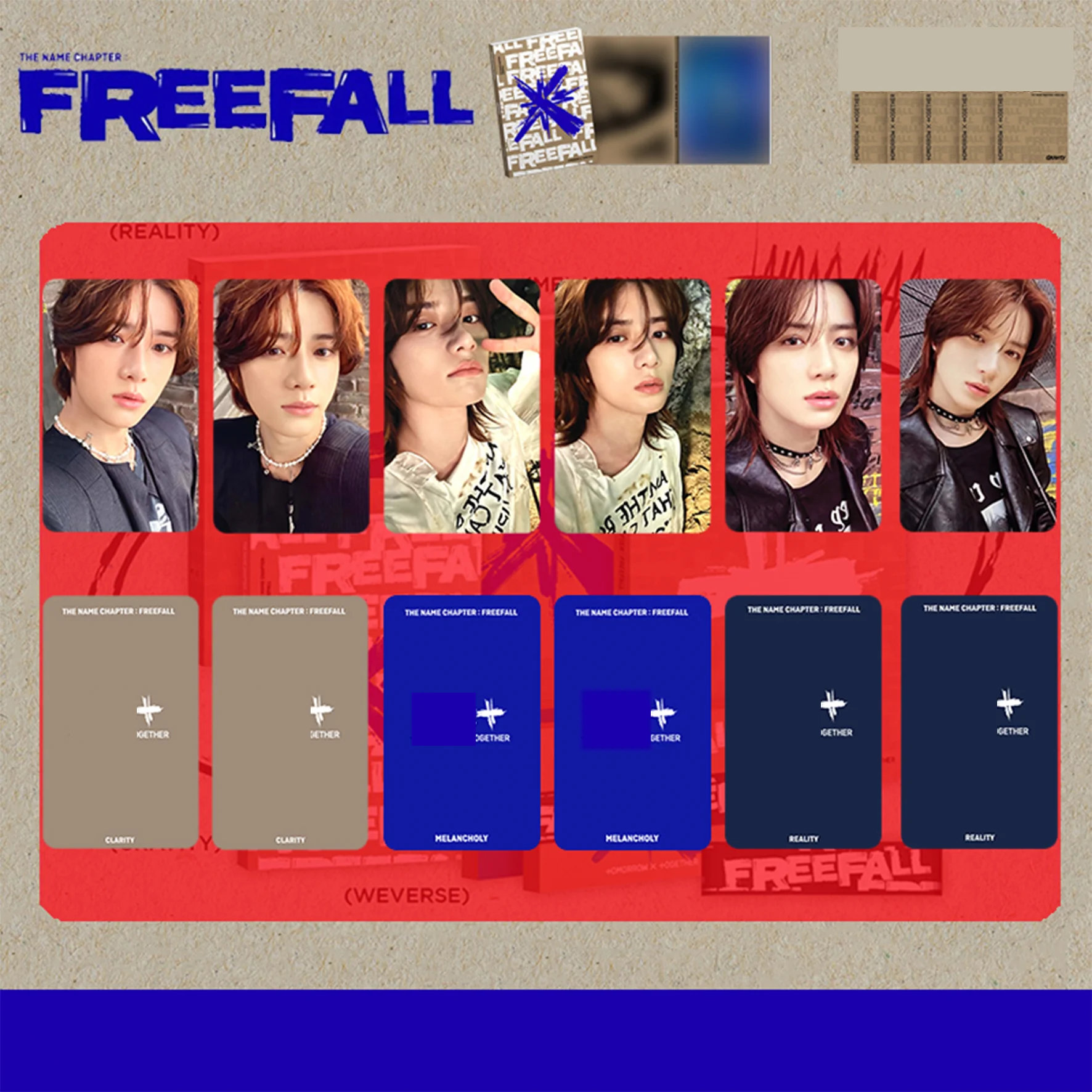 صور شخصية من KPOP YeonJun بطاقات صور شخصية من TaeHyun ، بطاقات LOMO ألبوم حر ، هدية قبل البيع BeomGyu ، بطاقة السحب المحظوظ ، هدية المشجعين ، 6 قطعة