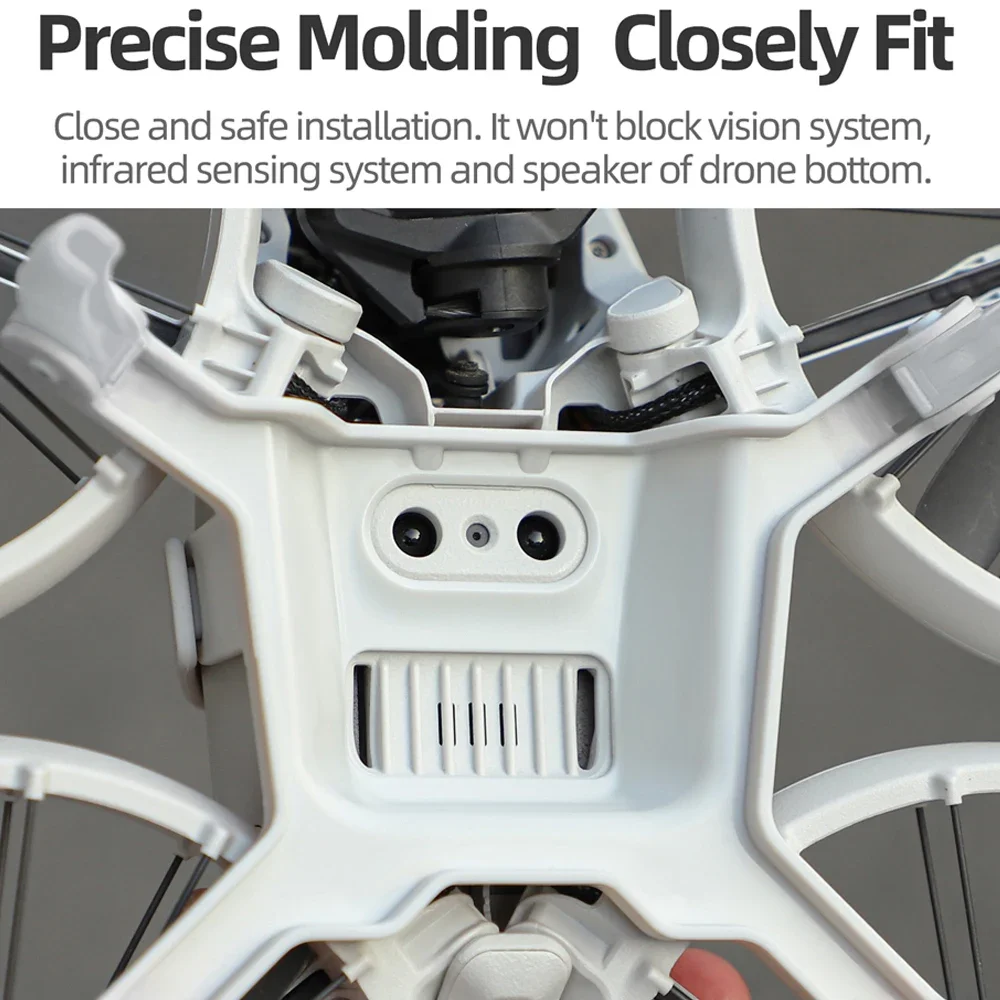 Sunnylife tren de aterrizaje plegable extensiones de engranajes de araña elevados soporte Protector de pierna para accesorios de Dron DJI FLIP