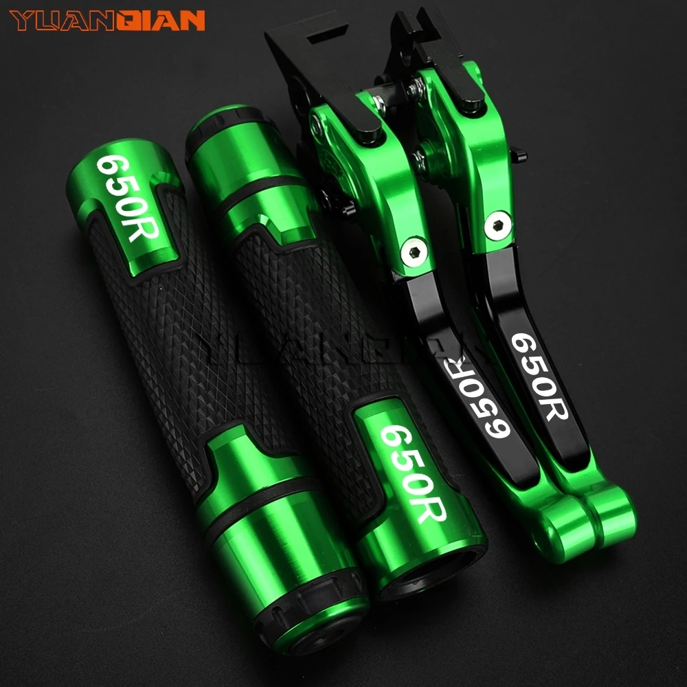 

For Kawasaki NINJA650R Ninja 650R 2006 2007 2008 Motorcycles Accessories Brake Clutch Levers Handlebars Handle Grips Bar Ends