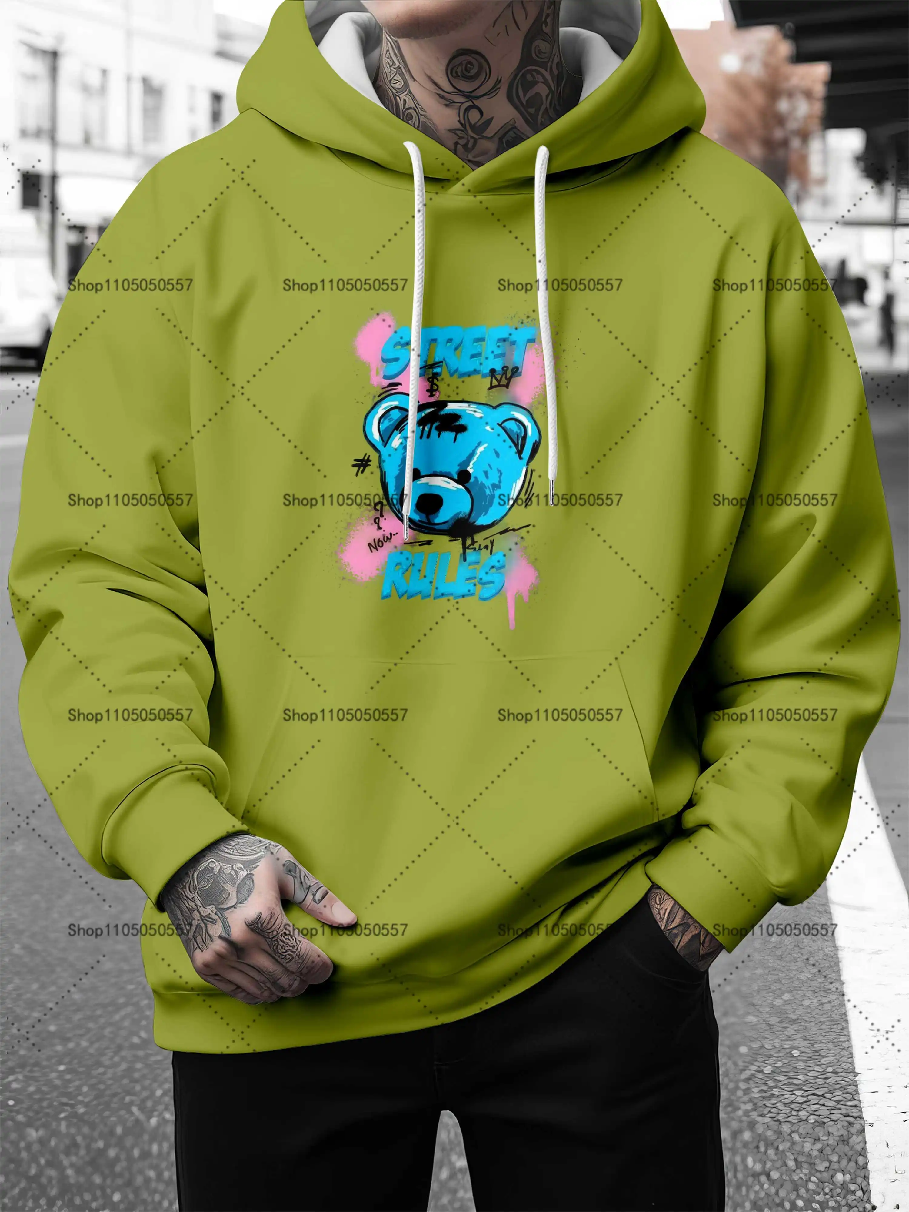 هودي كاجوال، مقاس عادي، سهل التنظيف والحفاظ عليه، مناسب لأي ملابس داخلية، مناسب لجميع المواسم، ألوان متعددة