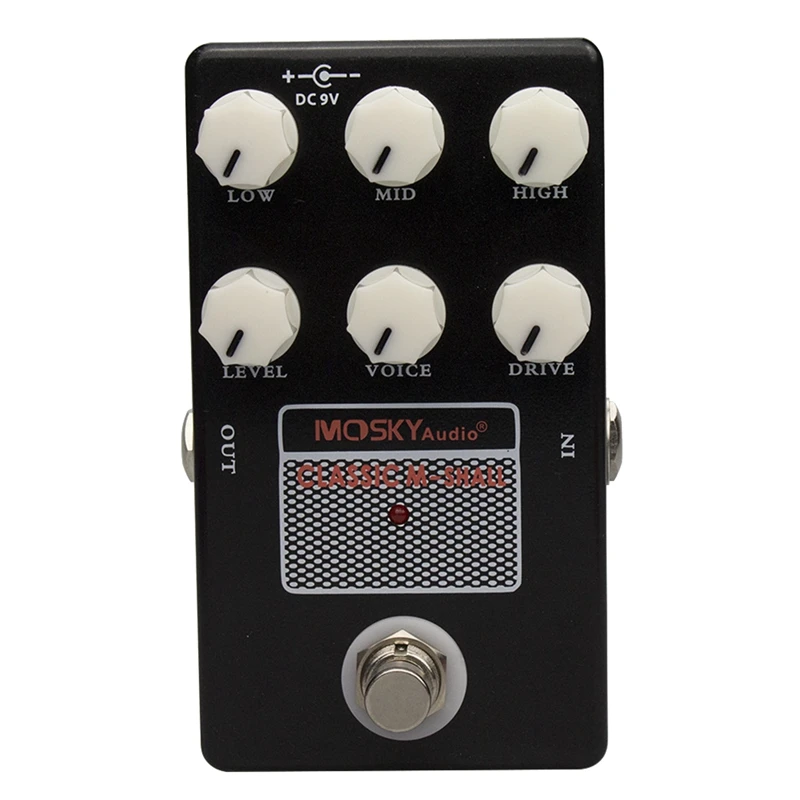 

Mosky Audio Guitar Effect Pedal Processor M-Shall Classic Speaker Simulation Drive Voice Level