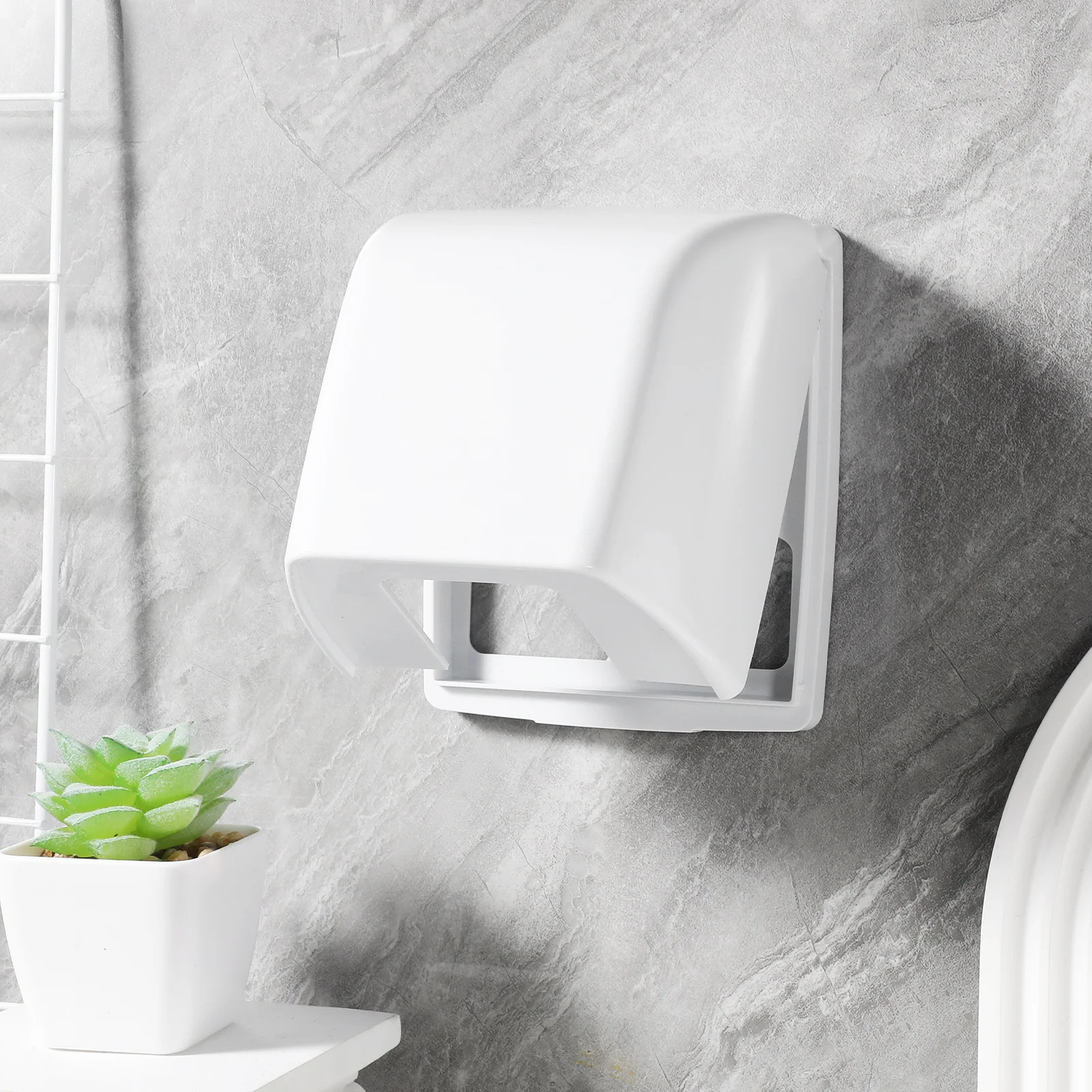 

Waterproof Outlet Cover Box For Wall Socket Outdoor Bathroom Garage Electrical Receptacle Weatherproof Safety Guard Adhesive
