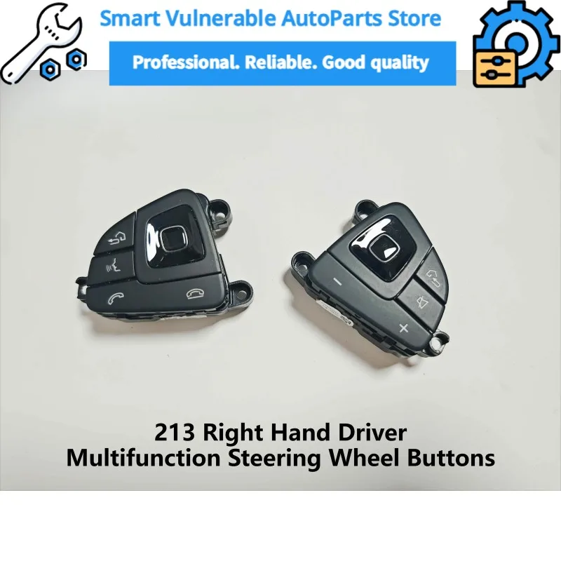 A0999056400 right hand drive Multifunction Steering Wheel Buttons Set For Mercedes Benz W213 C238 E200L E260L E300L A0999056500