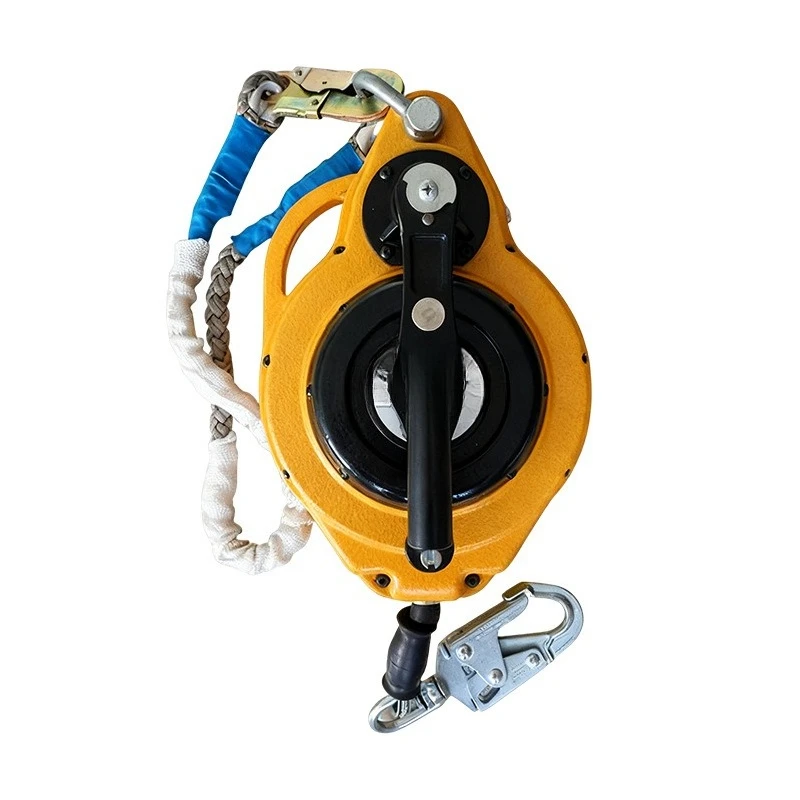 Hand lifting speed difference device Anti-fall outdoor rescue safety anti-fall device