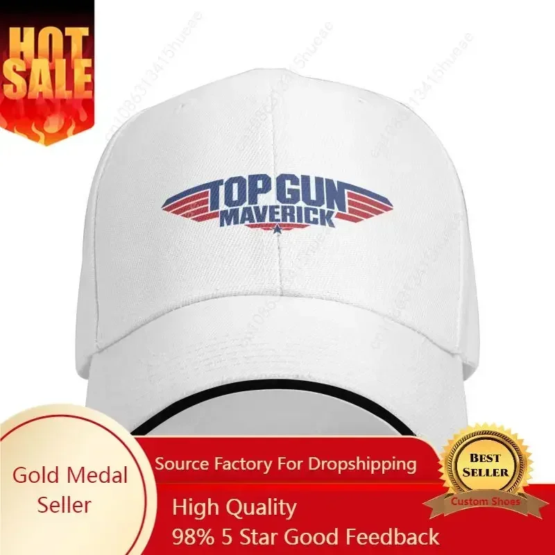 

Custom Top Gun Maverick Baseball Cap Hip Hop Men Women's Adjustable Tom Cruise Film Dad Hat Summer
