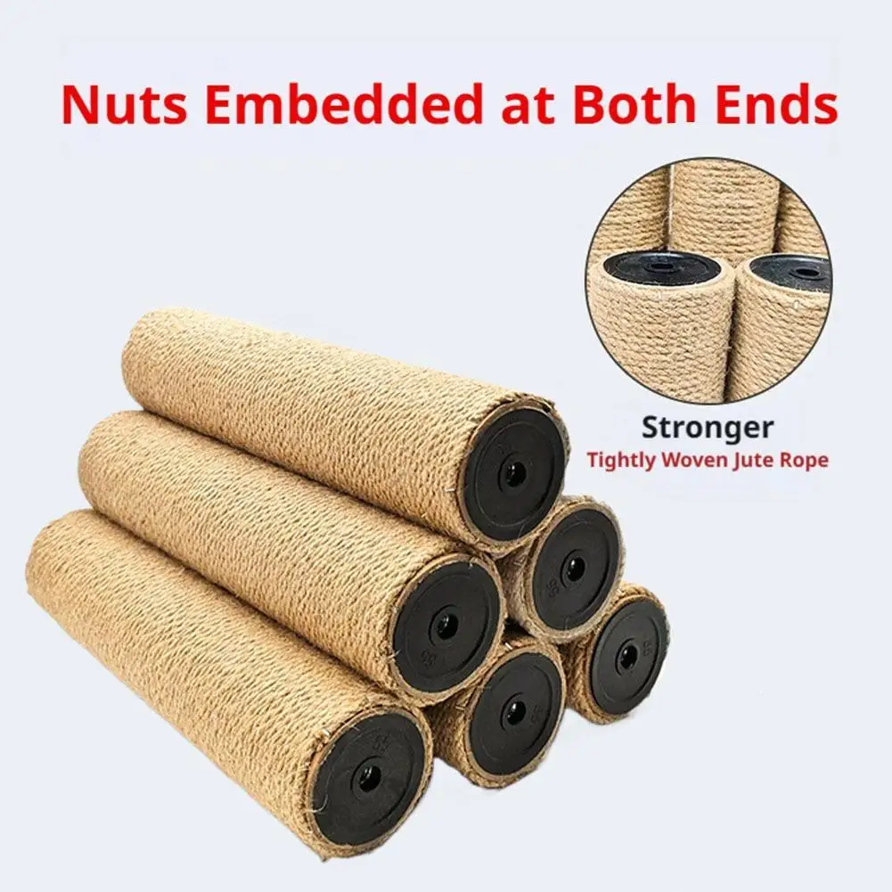 1/2PCS Cat Scratch Pole for Old and Damaged Cat Climbing Frame Replacement Parts Anti Scratch Claw Care Climbing Toy Supplies view 5