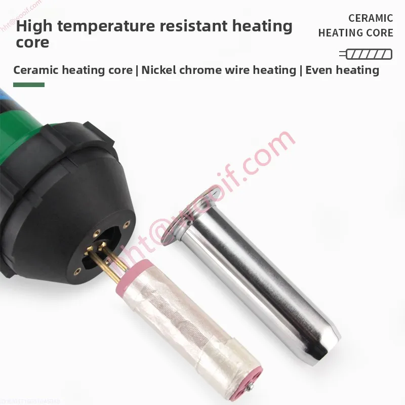 Pistola de soldagem de plástico de alta potência placa pp pistola de ar quente ppr piso de plástico couro pvc piso de plástico pistola de soldagem de derretimento quente