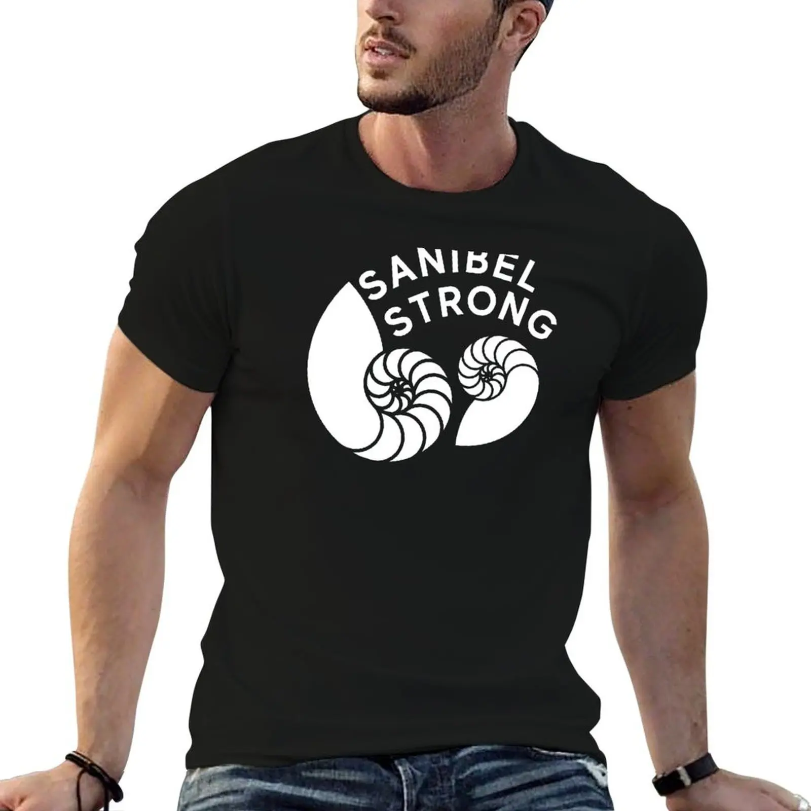 Sanibel strong T-Shirt tshirts personalised shirts graphic tees mens designer clothes