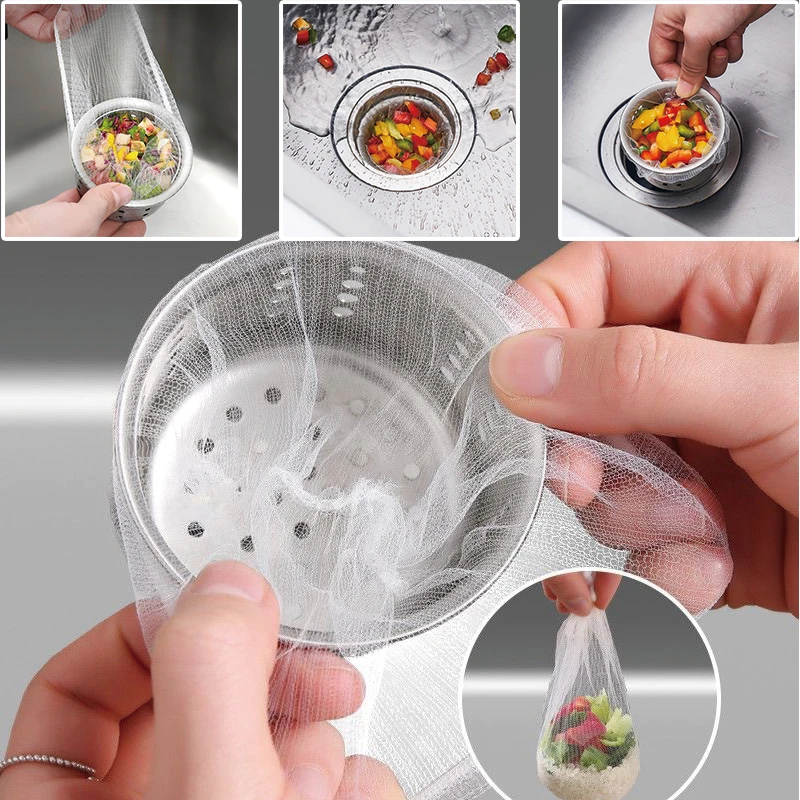 

100 сеток для раковины, фильтры для кухонной мойки, канализационные точки, фильтры для мусора