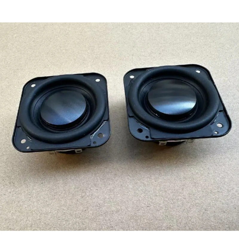 SOTAMIA 2 قطعة 2.75 بوصة صغيرة رقيقة جدا باس المتكلم 4 أوم 20 واط الألومنيوم غطاء غبار كبير ملف صوتي وحدة مكبر صوت منخفضة التردد