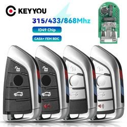 KEYYOU 315/433/868MHZ chiave a distanza senza chiave per BMW 1 3 5 7 serie X1 X3 X5 X6 X7 F CAS4 CAS4 + FEM 2011-2017 chiave intelligente per auto