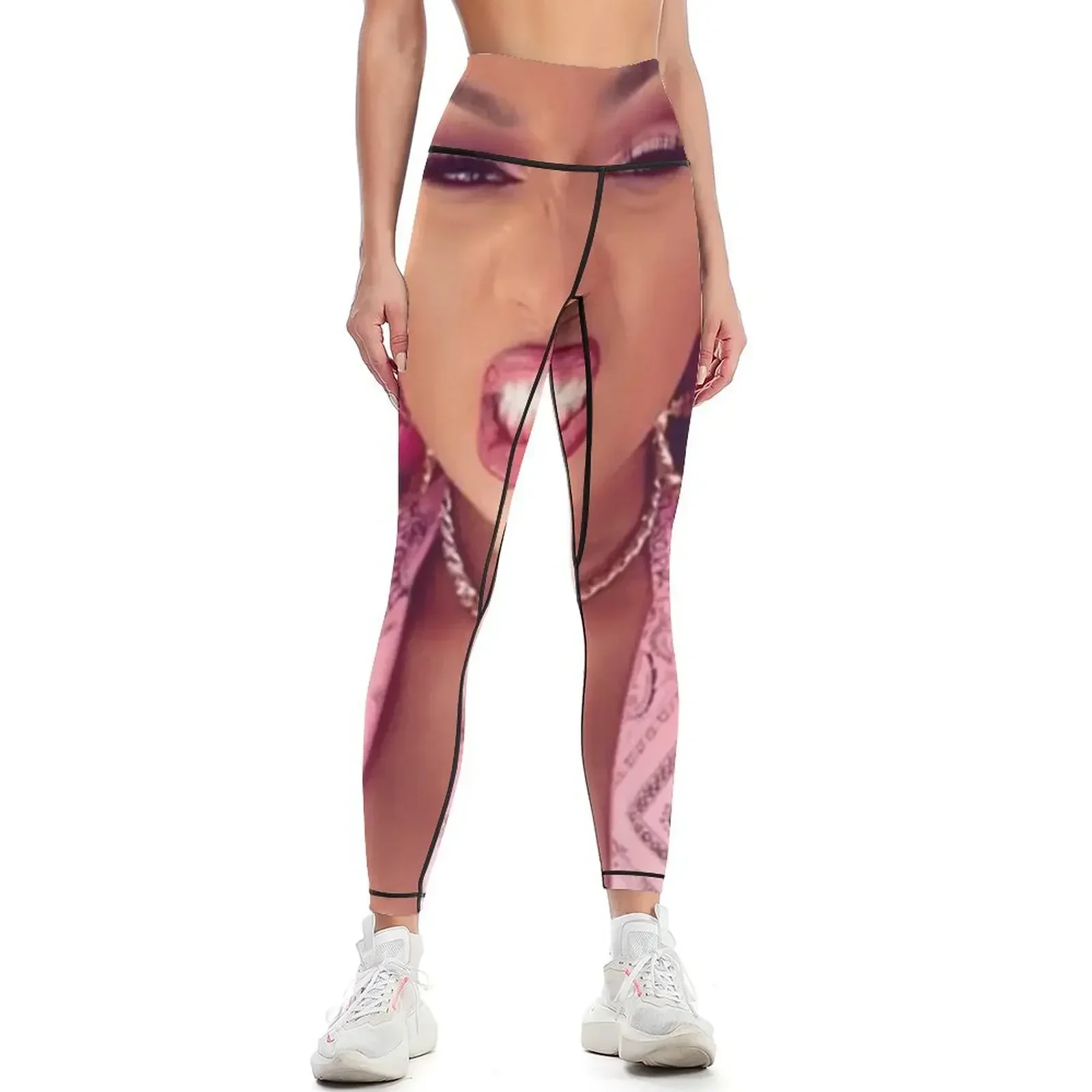 Leggings Deportivos Rosa para Mujer, Ropa Deportiva para Gimnasio 2025, Tenis, Cintura Alta, Leggings Femeninos