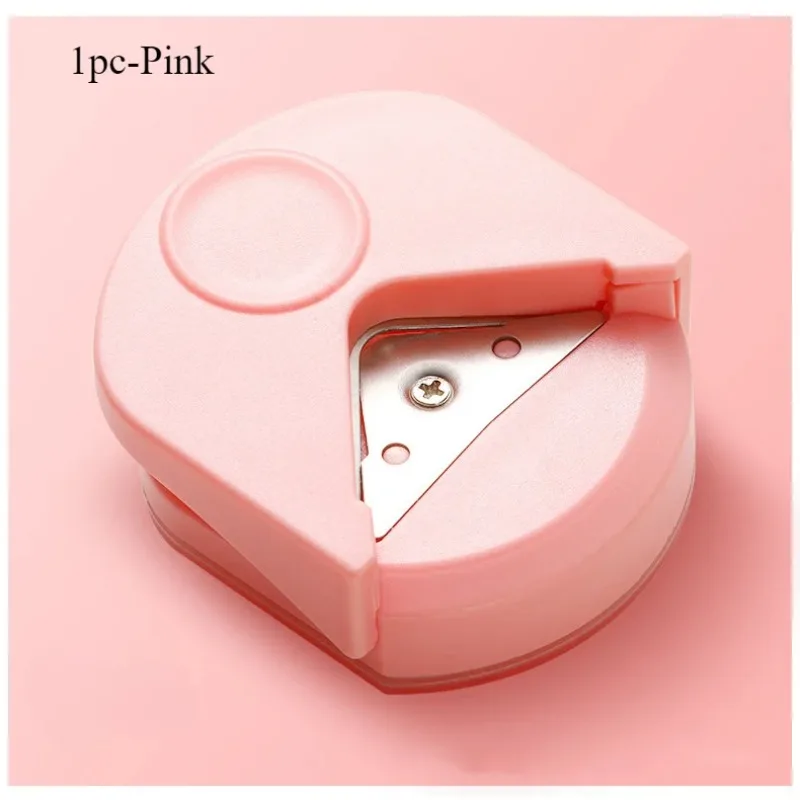 1Pcs circle cutter button maker Corner round machine corner punching portable paper cutter card photo cutting