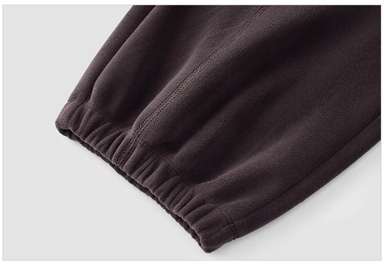 Semir Casual Hosen Frauen Winter Fleece Anti-Statische Lose Getäfelten Bündchen Lange Hosen 2025, Neue Sportliche Jogginghose Frauen Tragen – Detail 8
