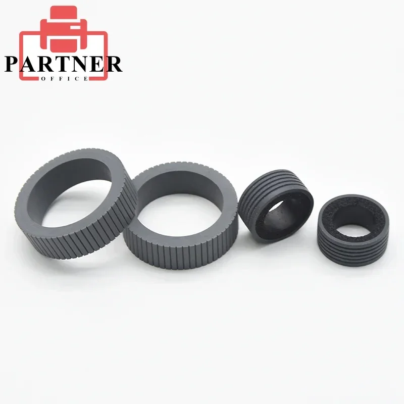 10SETS PA03670-0001 PA03670-0002 Pick Brake Roller Tire for Fujitsu fi-7140 fi-7240 fi-7160 fi-7260 fi-7180 fi-7280 fi-7300NX