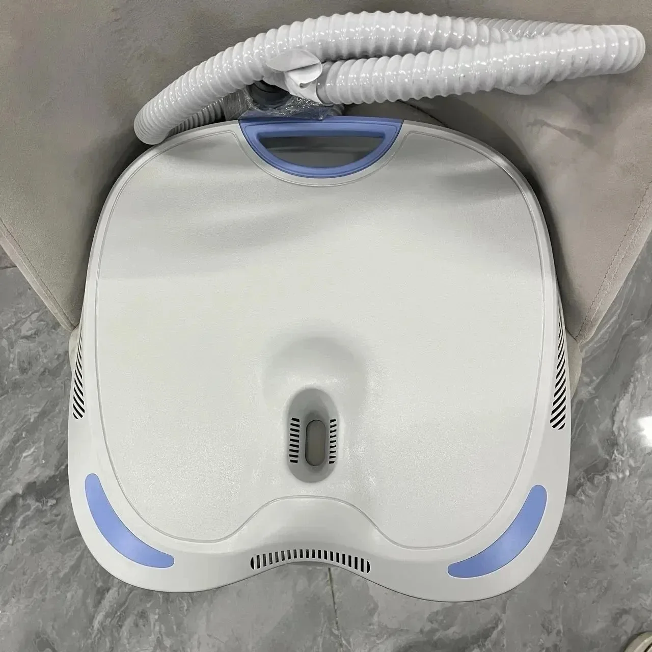 Maniglia per cuscino pelvico bruciagrassi con statua RF