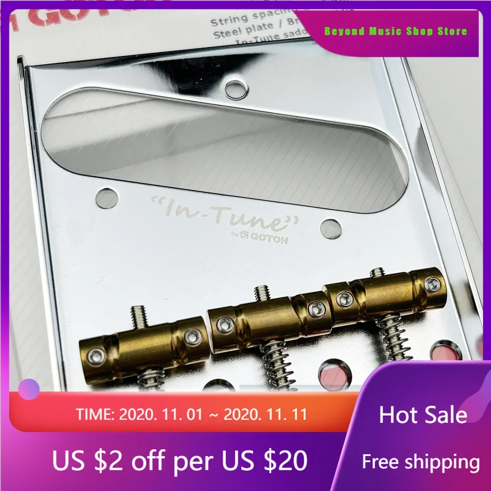 

Beyond Music Shop Store--Genuine Original GOTOH Wilkinson BS-TC1 Vintage Electric Guitar Fixed Bridge Chrome MADE IN JAPAN