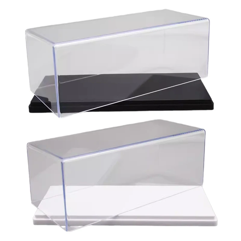 1:43 Auto Modell Display Box Transparente Schutzhülle Acryl Staub Hard Cover Lagerung Halter