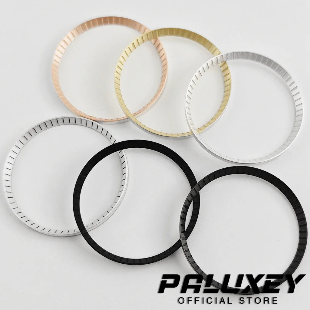 30.5mm Minute Track Chapter Ring Silver Inner Scale Ring Mod Watch Parts Fit SKX SRPD Case NH35 NH36 Mechanical Movement