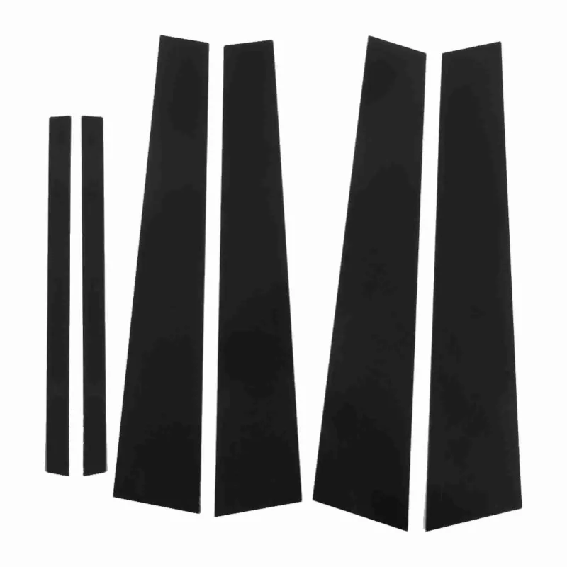 

Side Pillar Post Trim 4D Style Glossy Black Replacement For Accord Sedan 9th Gen 2013-2017