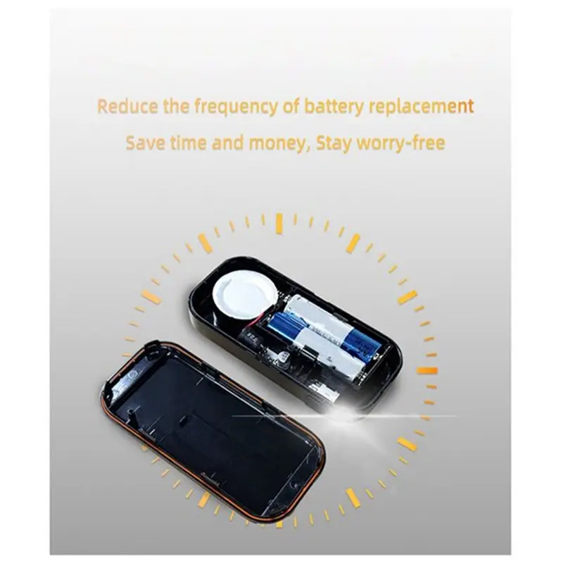 【NECESSITY】Wireless Outdoor Door Window Magnetic Alarm Sensor Waterproof Monitor Burglar Anti Theft Alarm Door Window Magnetic A