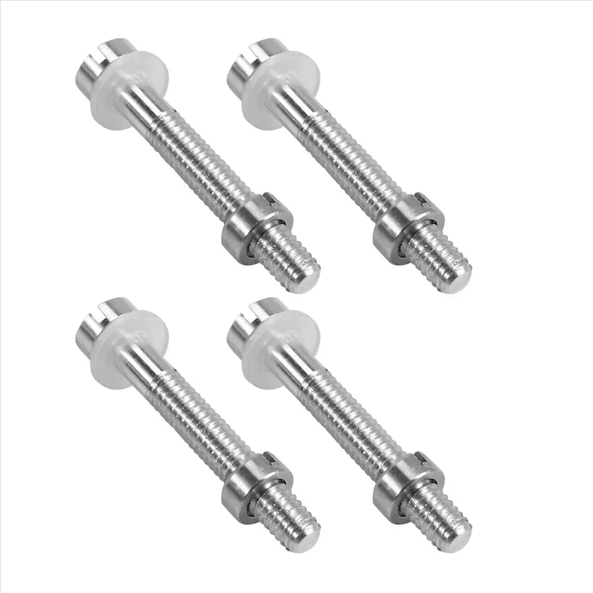 SWXF 4Pcs M2.5x18.5mm Turntable Phonograph Screws,Hardware Replacement Headshells Cartridge Stylus Mounting Vinyl LP Record Play