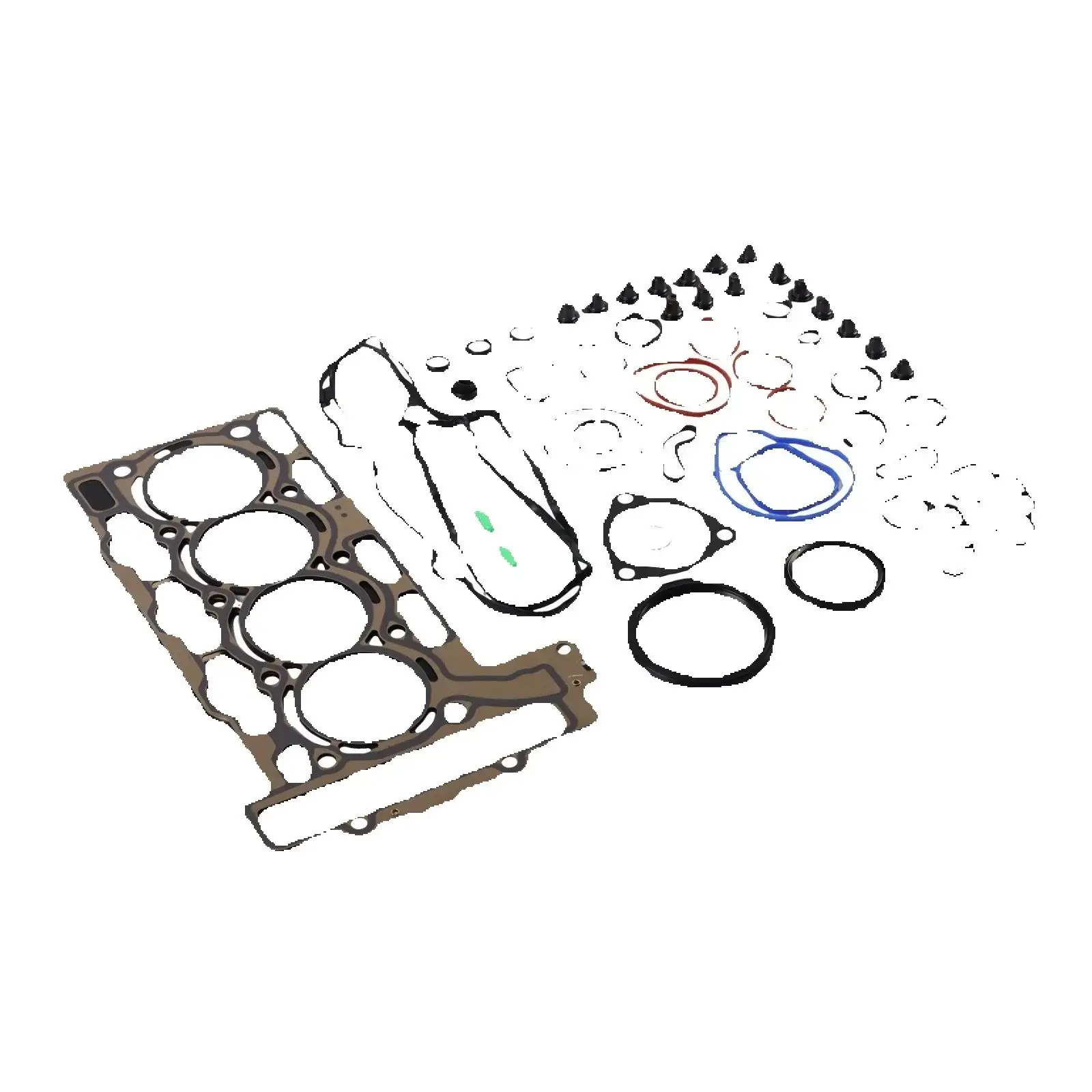 1 Satz Motorüberholungsdichtungssatz 11127567877 11127595139 für 2007–2016 Mini Cooper R55 R56 R57 R60 R61 N12 N16 1,6 l