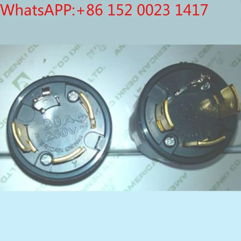 

AMERICAN DENKI American motor plug 4222N 20A250V 4222R（1pcs）