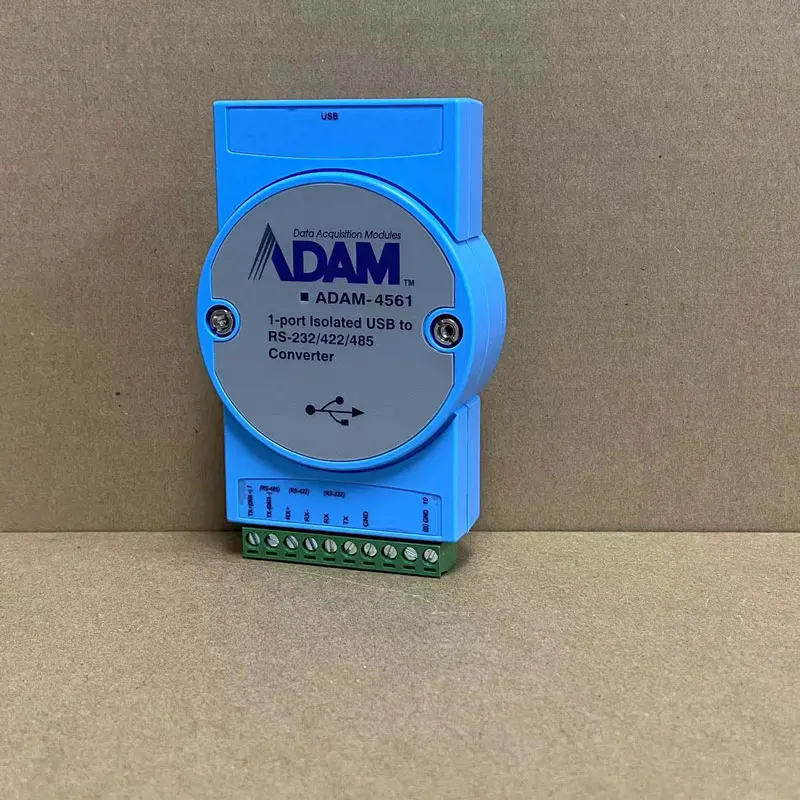 Advantech 1 Port Isolated USB to RS-232/422/485 Converter the Transmission Speed Can Reach 115.2Kbps ADAM-4561-CE