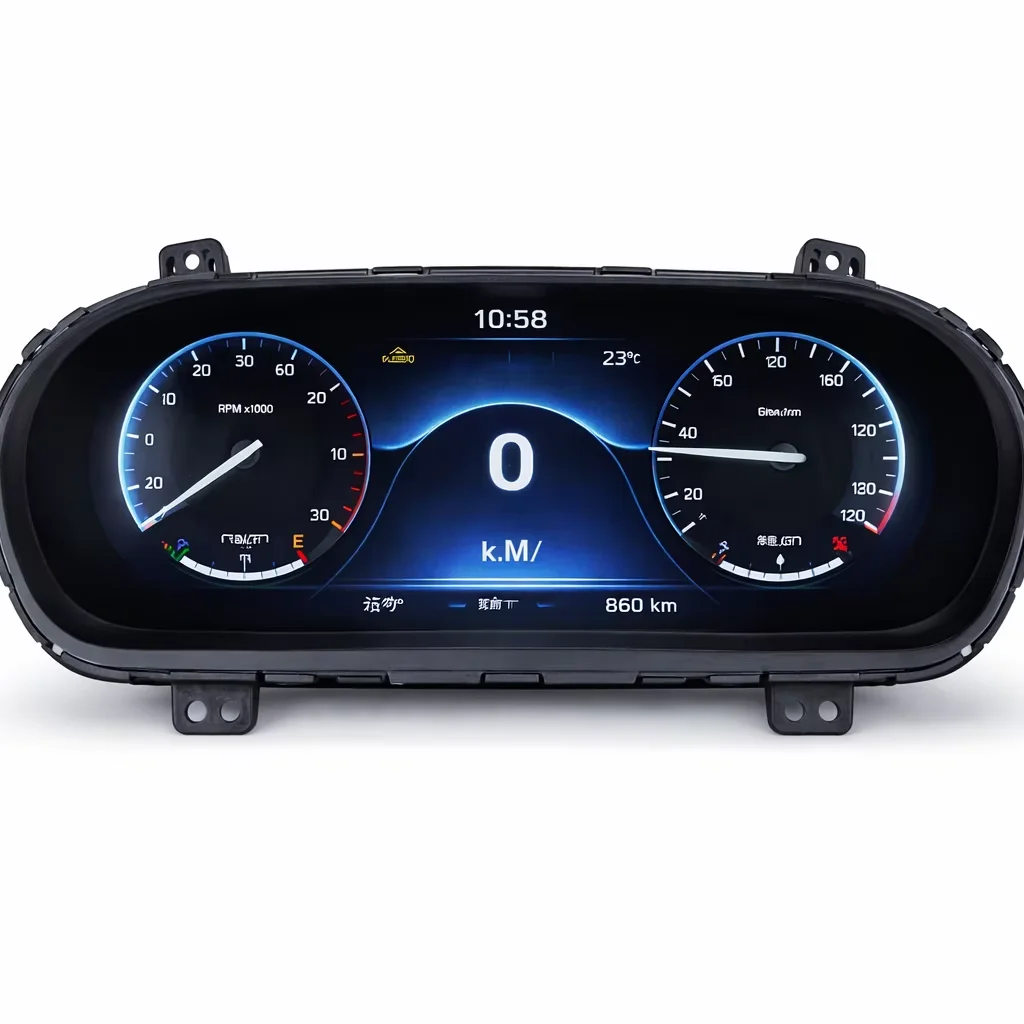 

Цифровая приборная панель в сборе для тяжелого грузовика Delong X6000 (Оригинальная деталь DZ9L149584104)