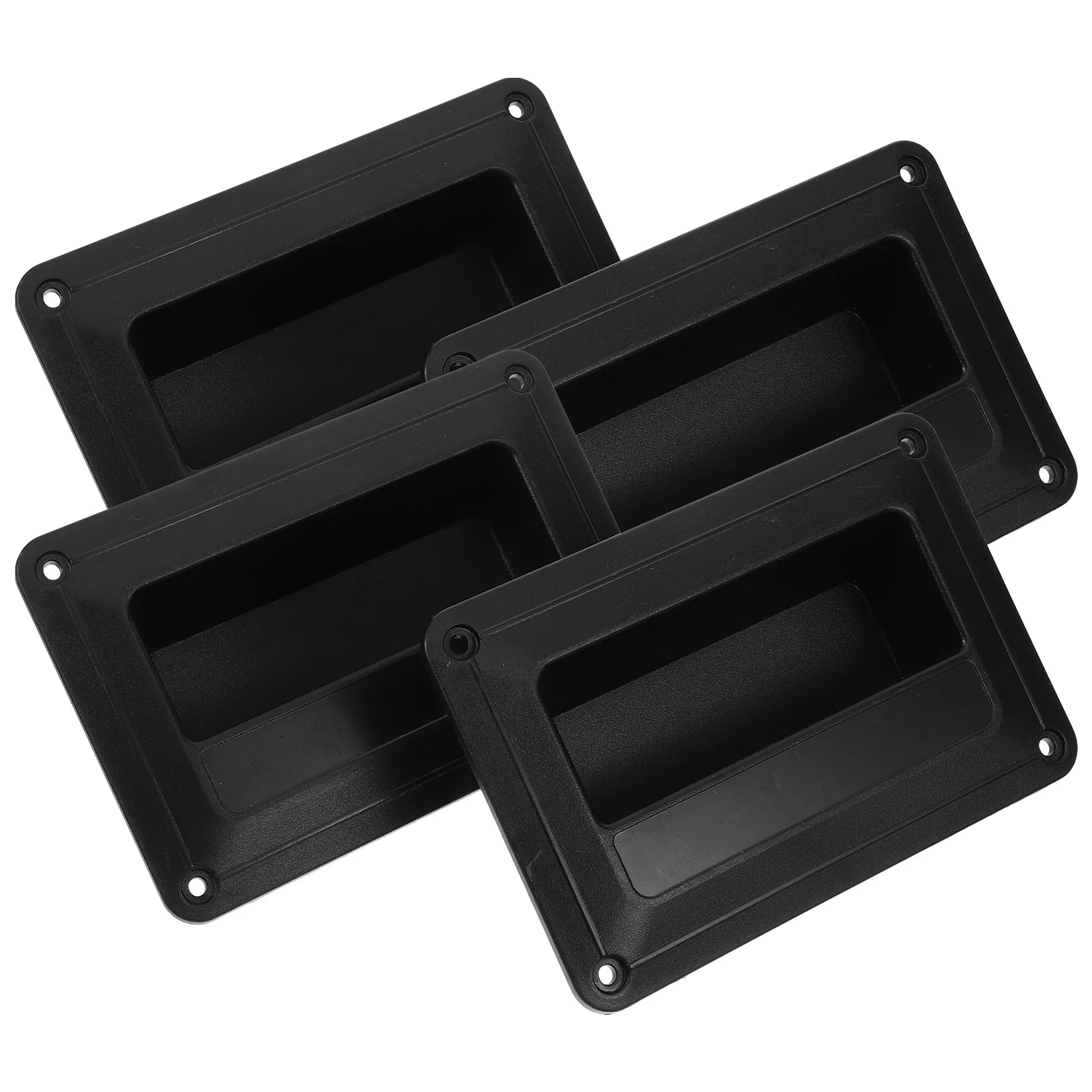 

4 Pcs Speaker Side Handle Replacement Audio Parts Small Plastic Speakers Accessories